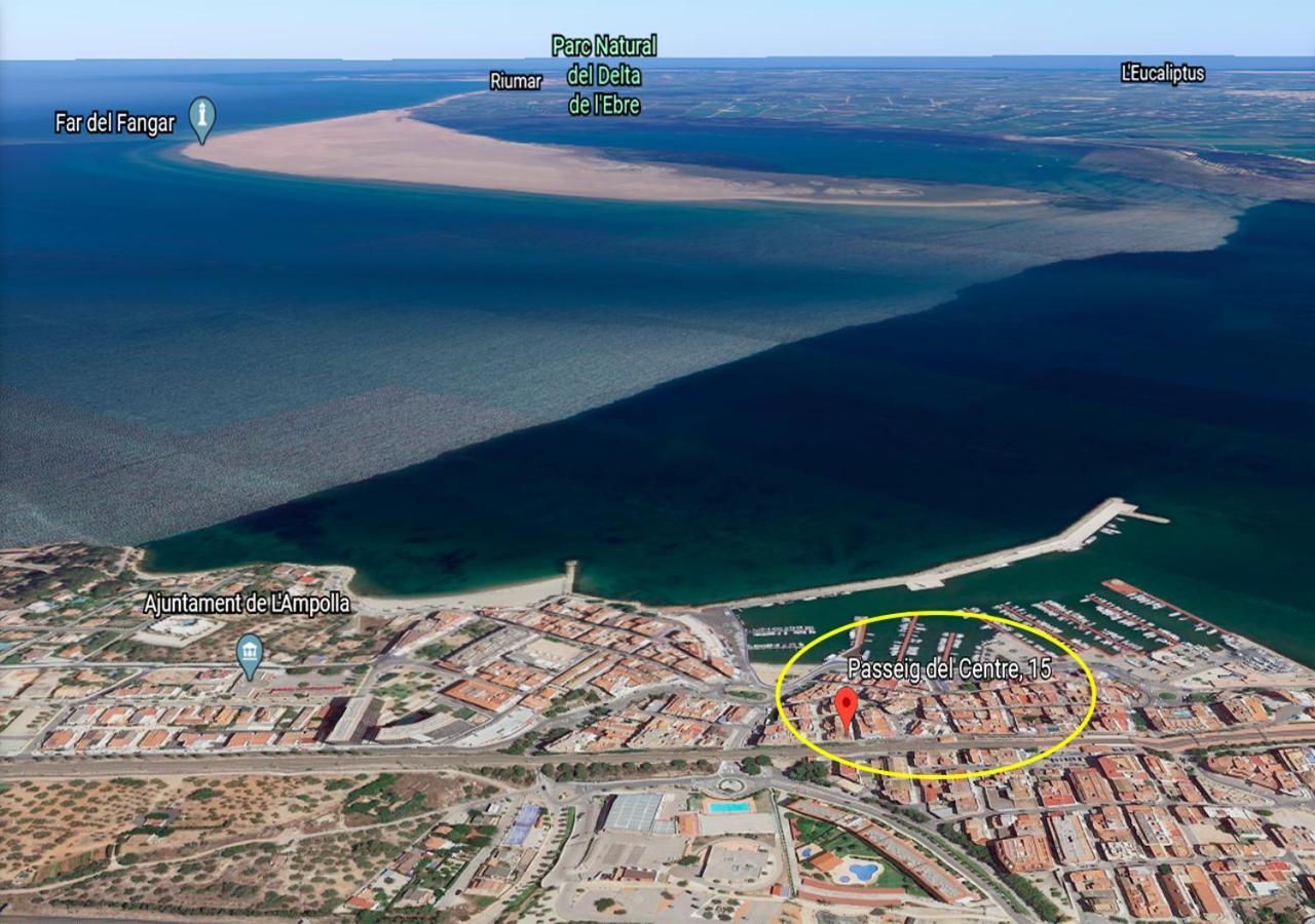 Apt Ideal Para Familias Cerca Del Mar L'Ampolla Exterior foto